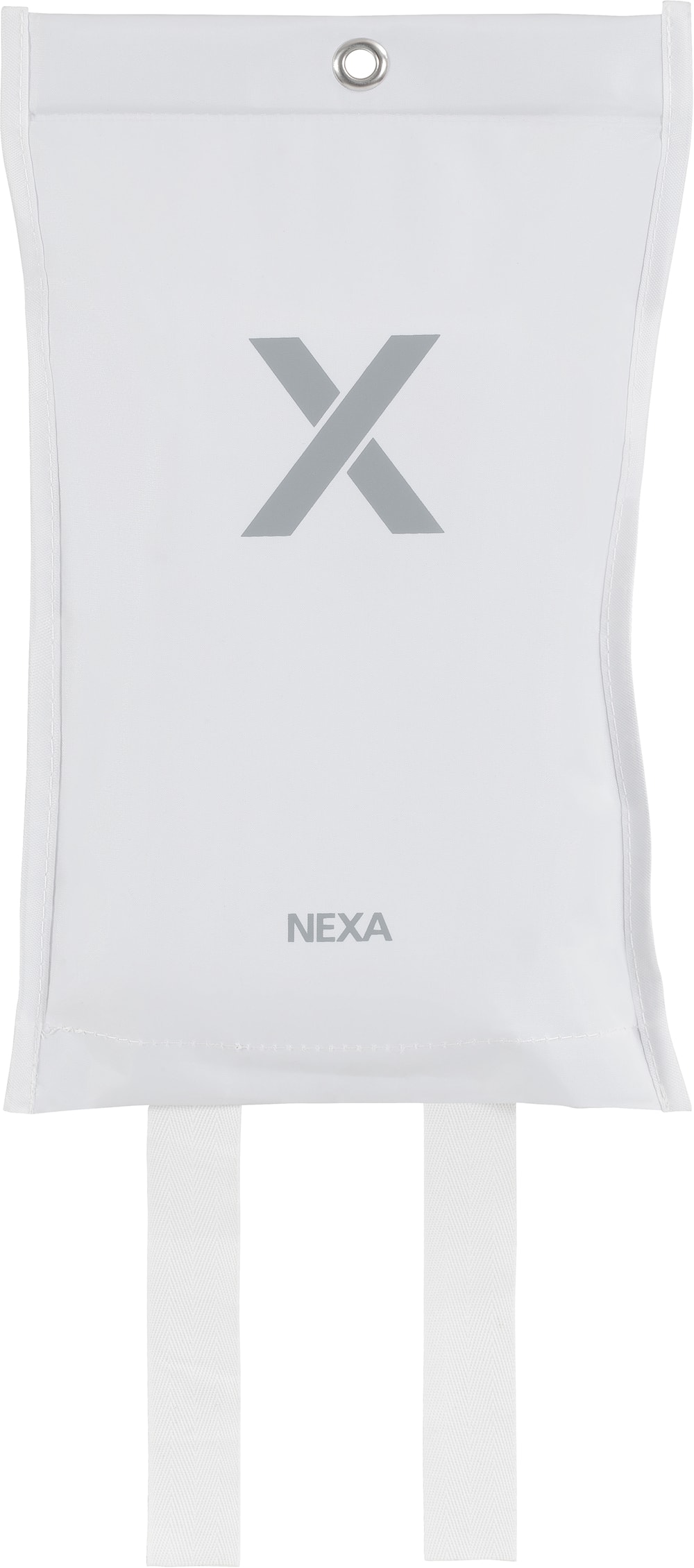 Nexa Brandfilt vit Kamintillbehör och redskap frilagd